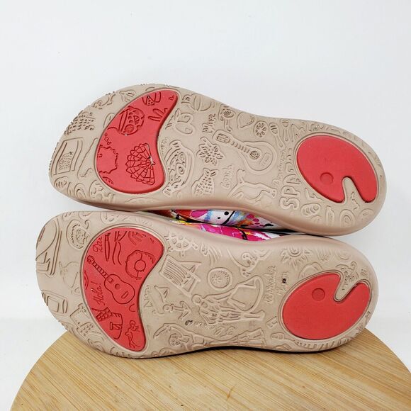 UIN Shoes Womens‎ 5 Slip On Loafer Colorful Wearable Art Paint Splatter - Picture 10 of 12